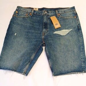 Levi's Men's 511 Slim Jean Shorts Blue Size 40 NWT